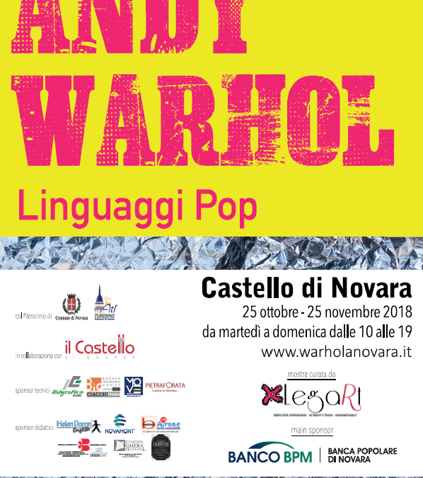 Andy Warhol, Castello di Novara 2019