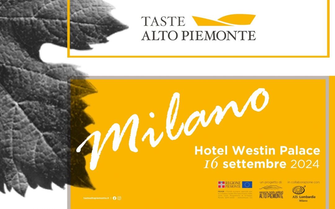 Taste Alto Piemonte Milano 2024